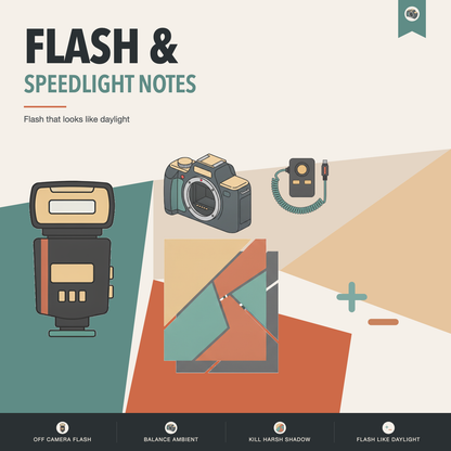Flash & Speedlight Notes